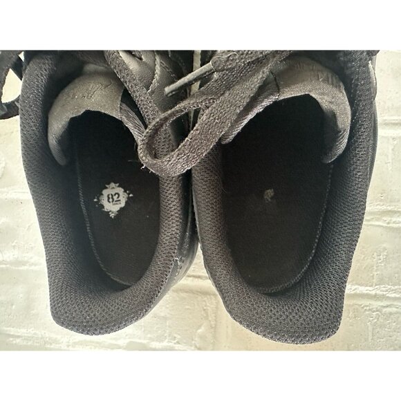 Nike Air Force 1 07’ Sneakers Mens 10.5 Triple Black Low Top - Picture 7 of 14